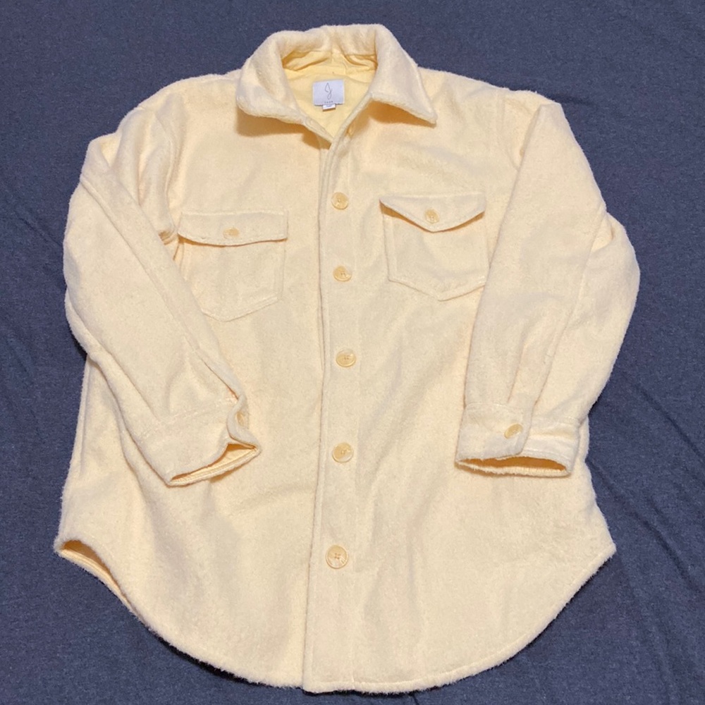 Baby Yellow Super Soft Shacket